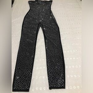 New Tank Top Jumpsuit with Studs